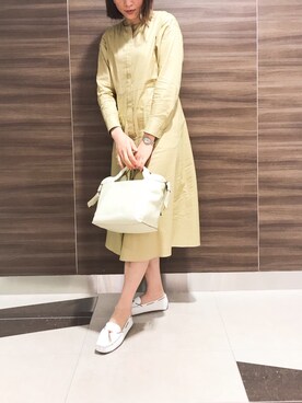 「interstaple（インターステイプル）のアイテム」を使った、keikeiriさん（レディース・167cm）の夏コーディネート