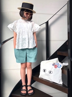 ★COCO☆さん（キッズ・136cm）の春コーディネート