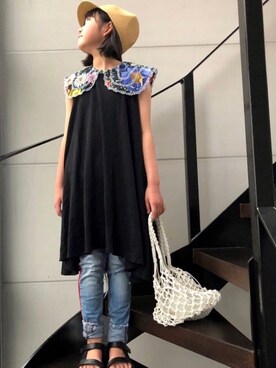 ★COCO☆さん（キッズ・136cm）の春コーディネート