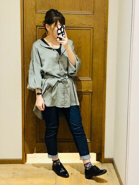 yasuno.【GLOBALWORK】さん（レディース・162cm）の秋コーディネート