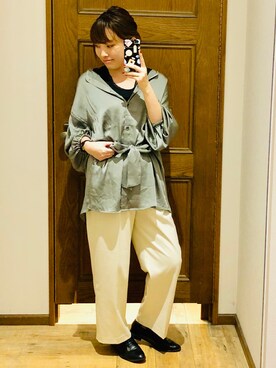 yasuno.【GLOBALWORK】さん（レディース・162cm）の秋コーディネート