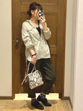 yasuno.【GLOBALWORK】さん(レディース・162cm)の夏コーディネート