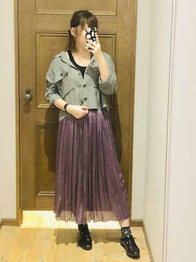 yasuno.【GLOBALWORK】さん（レディース・162cm）の秋コーディネート