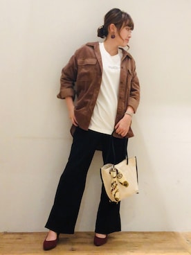 yasuno.【GLOBALWORK】さん（レディース・162cm）の秋コーディネート