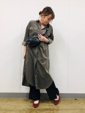 yasuno.【GLOBALWORK】さん（レディース・162cm）の秋コーディネート