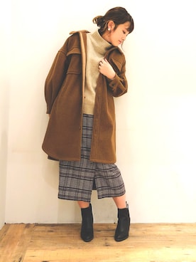 yasuno.【GLOBALWORK】さん(レディース・162cm)の秋コーディネート