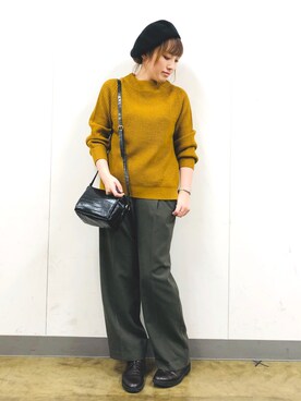 yasuno.【GLOBALWORK】さん（レディース・162cm）の冬コーディネート