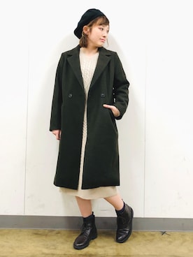 yasuno.【GLOBALWORK】さん（レディース・162cm）の冬コーディネート