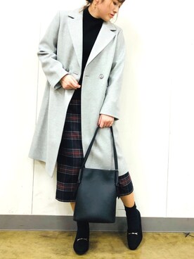 yasuno.【GLOBALWORK】さん（レディース・162cm）の冬コーディネート