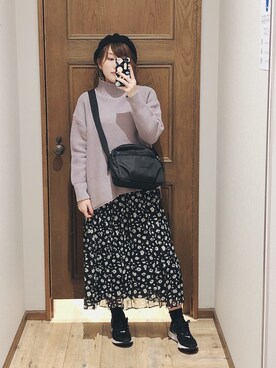 yasuno.【GLOBALWORK】さん（レディース・162cm）の冬コーディネート