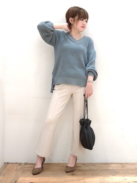 yasuno.【GLOBALWORK】さん（レディース・162cm）の春コーディネート