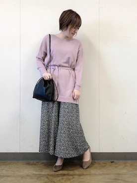 yasuno.【GLOBALWORK】さん（レディース・162cm）の春コーディネート