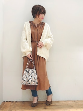 yasuno.【GLOBALWORK】さん（レディース・162cm）の春コーディネート