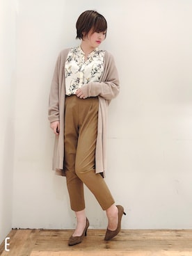 yasuno.【GLOBALWORK】さん（レディース・162cm）の春コーディネート