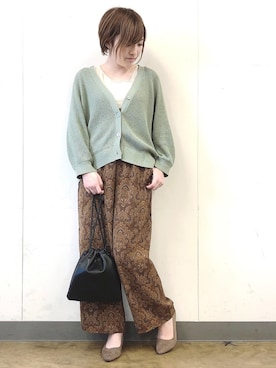 yasuno.【GLOBALWORK】さん(レディース・162cm)の春コーディネート