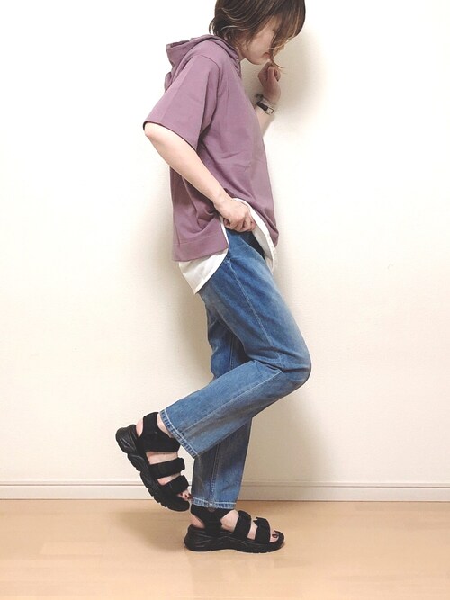 Global Work アリオ蘇我yasuno Globalwork さんのサンダルを使ったコーディネート Zozotown