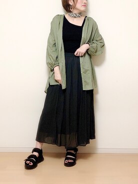 yasuno.【GLOBALWORK】さん（レディース・162cm）の春コーディネート