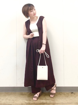 yasuno.【GLOBALWORK】さん（レディース・162cm）の夏コーディネート