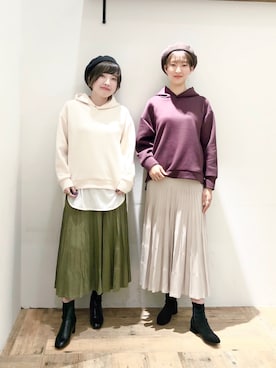 yasuno.【GLOBALWORK】さん(レディース・162cm)の秋コーディネート