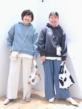 yasuno.【GLOBALWORK】さん（レディース・162cm）の冬コーディネート