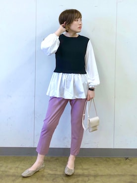 yasuno.【GLOBALWORK】さん（レディース・162cm）の春コーディネート