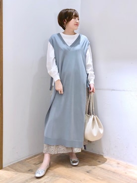 yasuno.【GLOBALWORK】さん(レディース・162cm)の春コーディネート