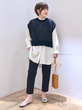 yasuno.【GLOBALWORK】さん（レディース・162cm）の春コーディネート