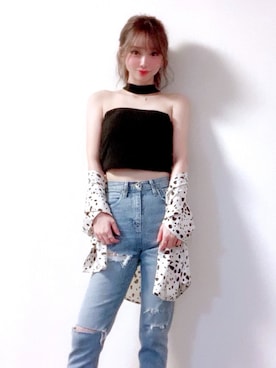 「shopnikoniko」｜「アイテム（パンツ）」を使った、mihoさん（レディース・161cm）の秋コーディネート