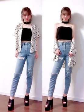 「shopnikoniko」｜「アイテム（パンツ）」を使った、mihoさん（レディース・161cm）の秋コーディネート
