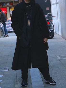 「ロングスカート」｜悠紀さん（メンズ・175cm・10代）の冬コーディネート