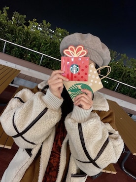 ®️さん（レディース・153cm）の冬コーディネート