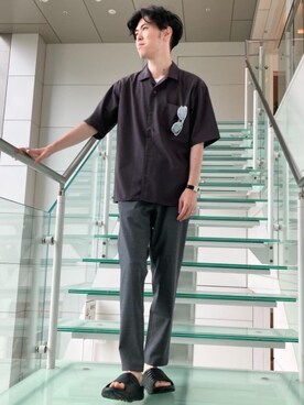 iwasaki_tさん（メンズ・175cm）の夏コーディネート