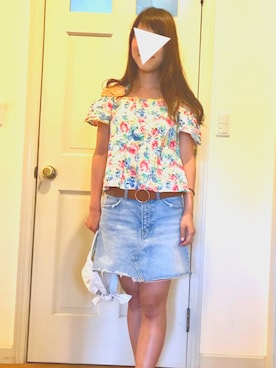 momoさん（レディース・155cm）の夏コーディネート