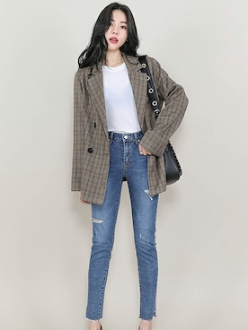 「SECRETLABEL（シークレットレーベル）のアイテム」を使った、SECRET LABELさん（レディース・162cm）の秋コーディネート