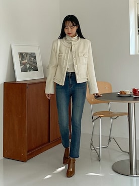 「SECRETLABEL（シークレットレーベル）のアイテム」を使った、SECRET LABELさん（レディース・162cm）の秋コーディネート