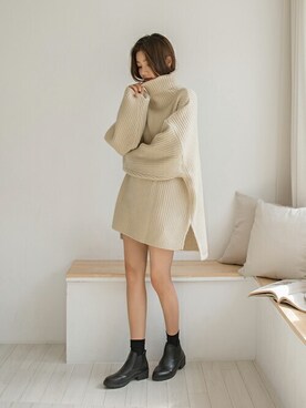 「SECRETLABEL（シークレットレーベル）のアイテム」を使った、SECRET LABELさん（レディース・162cm）の秋コーディネート