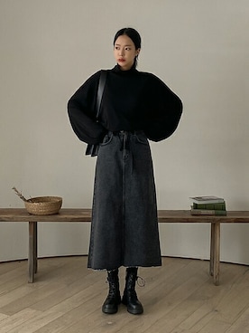 「SECRETLABEL（シークレットレーベル）のアイテム」を使った、SECRET LABELさん（レディース・162cm）の秋コーディネート