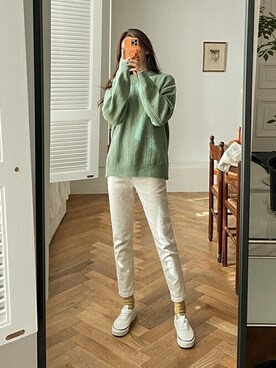 「SECRETLABEL（シークレットレーベル）のアイテム」を使った、SECRET LABELさん（レディース・162cm）の冬コーディネート