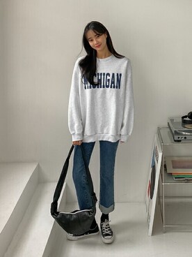 「ファッションの力を信じよう」｜SECRET LABELさん（レディース・162cm）の冬コーディネート