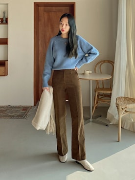 「SECRETLABEL（シークレットレーベル）のアイテム」を使った、SECRET LABELさん（レディース・162cm）の冬コーディネート