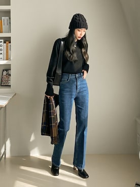 SECRET LABELさん（レディース・162cm）の冬コーディネート