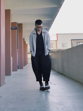 Yoru Chenさんの（ISSEY MIYAKE | イッセイミヤケ）を使ったコーディネート