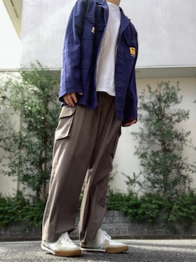 「GIVENCHY（ジバンシイ）のアイテム（スニーカー）」を使った、Yoheiさん（メンズ・175cm）の秋コーディネート