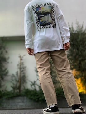 「AVALONE（アヴァロン）のアイテム」を使った、Yoheiさん（メンズ・175cm）の秋コーディネート