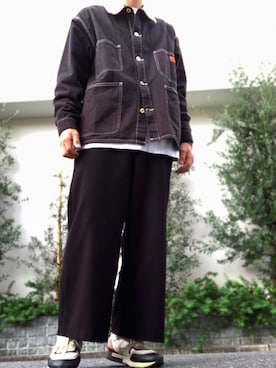 「GIVENCHY（ジバンシイ）のアイテム（スニーカー）」を使った、Yoheiさん（メンズ・175cm）の秋コーディネート