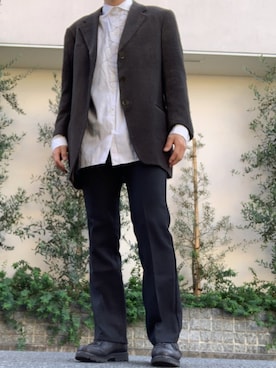 「TO&CO.（トゥーアンドコー）のアイテム」を使った、Yoheiさん（メンズ・175cm）の秋コーディネート