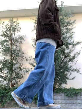 「orslow」｜「アイテム（ブルゾン）」を使った、Yoheiさん（メンズ・175cm）の冬コーディネート