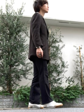 「GIVENCHY（ジバンシイ）のアイテム（スニーカー）」を使った、Yoheiさん（メンズ・175cm）の冬コーディネート