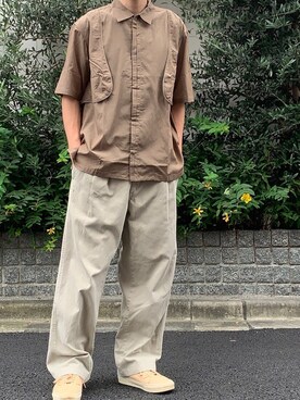 「SASQUATCHfabrix.（サスクワァッチファブリックス）のアイテム」を使った、Yoheiさん（メンズ・175cm・20代）の夏コーディネート