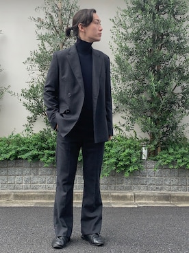 「Acne Studios（アクネストゥディオズ）のアイテム（テーラードジャケット）」を使った、Yoheiさん（メンズ・175cm）の秋コーディネート
